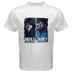Бесплатная доставка Новинка 2018 года Merle ard & Jamey Джонсон для мужчин белая футболка S M L XL 2XL 3XL высокое качество футболки