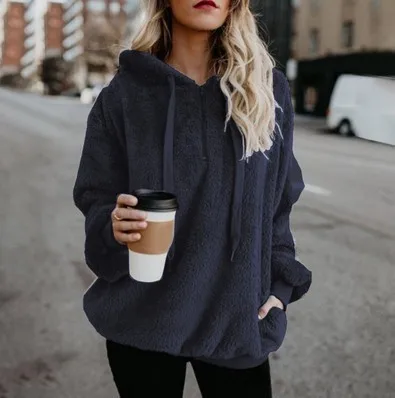 2018 Warm Hooded Sweater Women Thick Pullovers Women Outerwear Long Sleeve Womens Sweater Oversized Jumpers Women Pull Femme 2018 Warm Hooded Sweater Women Thick Pullovers Women Outerwear Long Sleeve Womens Sweater Oversized Jumpers Women Pull Femme