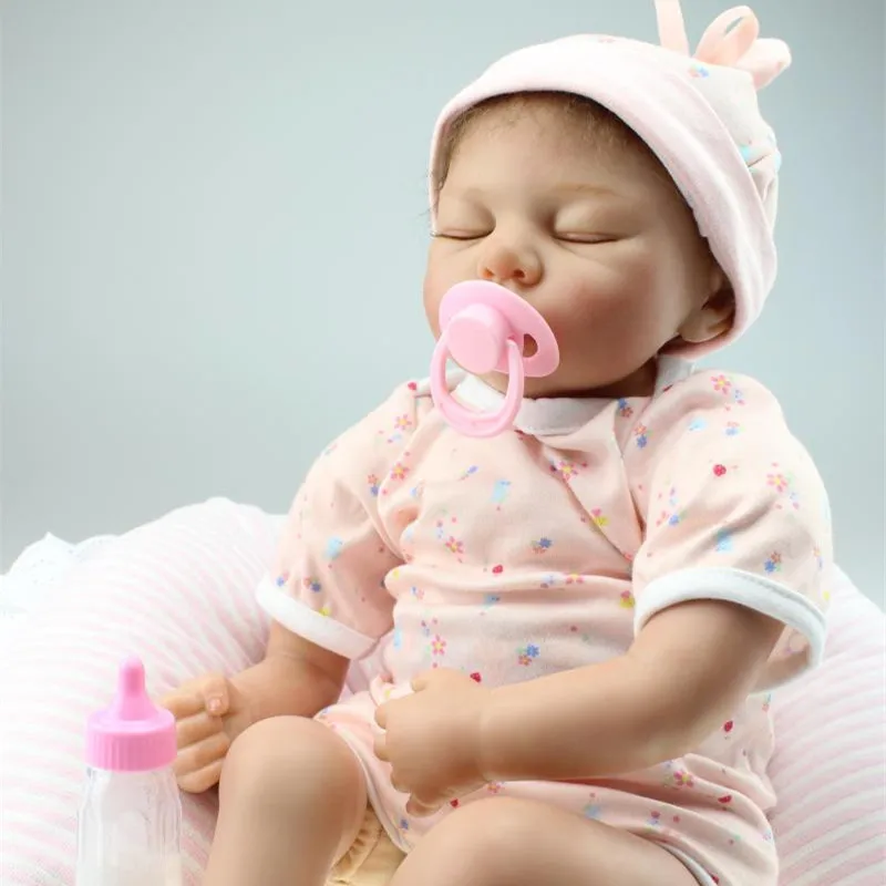 REBORN Dolls Cheap Baby Girl Realistic 22" Newborn Real ...