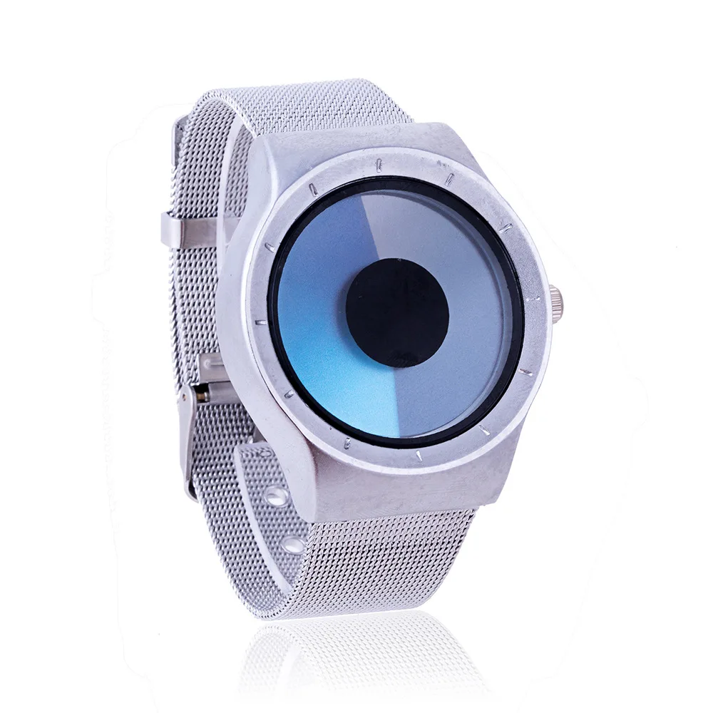 2018 мужские часы новая мода повседневные креативные специальные с циферблатом