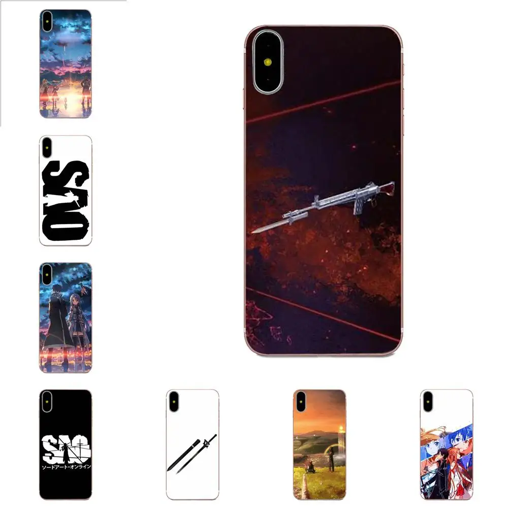 Для Huawei Honor Mate Nova 2 6A 7A 7C 8C 8S 10 10i Y5 Y9 Lite P Smart GR5 2019 чехол Sword Art Online|Чехлы-накладки| |
