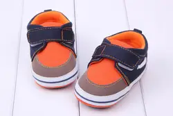Удобные Обувь для младенцев резиновая подошва воздухопроницаемая малыша Обувь Стиль симпатичный внешний вид первых шагов Обувь