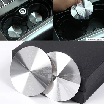 

For Land Rover Discovery 4 Freelander 2 Discovery 5 Inner Car Central Console Cup Holder Pad Water Coaster Accessories 2PCS/Set