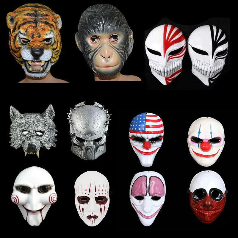 Кричащая маска на Хэллоуин клоуны Наруто|mask saw|mask deathmask mask |