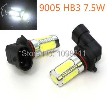 

1pcs 7.5W 9005 COB Led High Power HB3 9145 9140 Bulbs High Low Driving Fog Light White Projector Len Bulbs