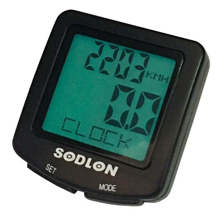 

Bike Computer With Backlight LCD Digital Display Waterproof Bicycle Odometer Speedometer night cycling