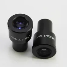 WF 30X10 мм оптический широкоугольный окуляр биологического микроскопа с высоким глазом Piont оптические линзы с монтажным размером 23,2 мм