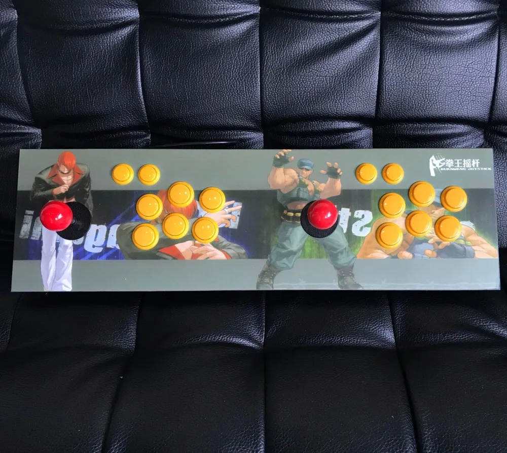 Double joystick King of Fighters Street Fighter the arcade joystick combat the joystick joysticks doubles computer USB Double joystick King of Fighters Street Fighter the arcade joystick combat the joystick joysticks doubles computer USB