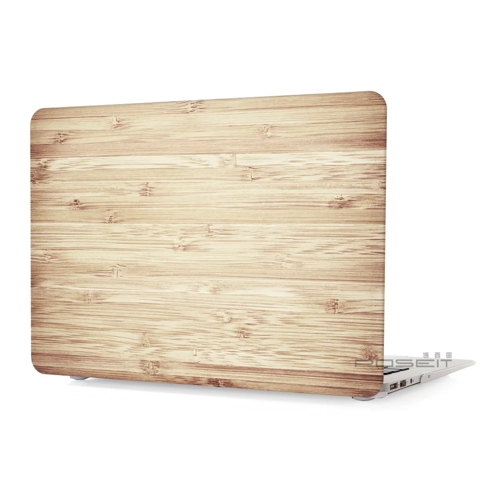 Чехол для ноутбука Apple Macbook Air Pro Rrtina чехол с деревянным узором 11 12 13 15 16 дюймов