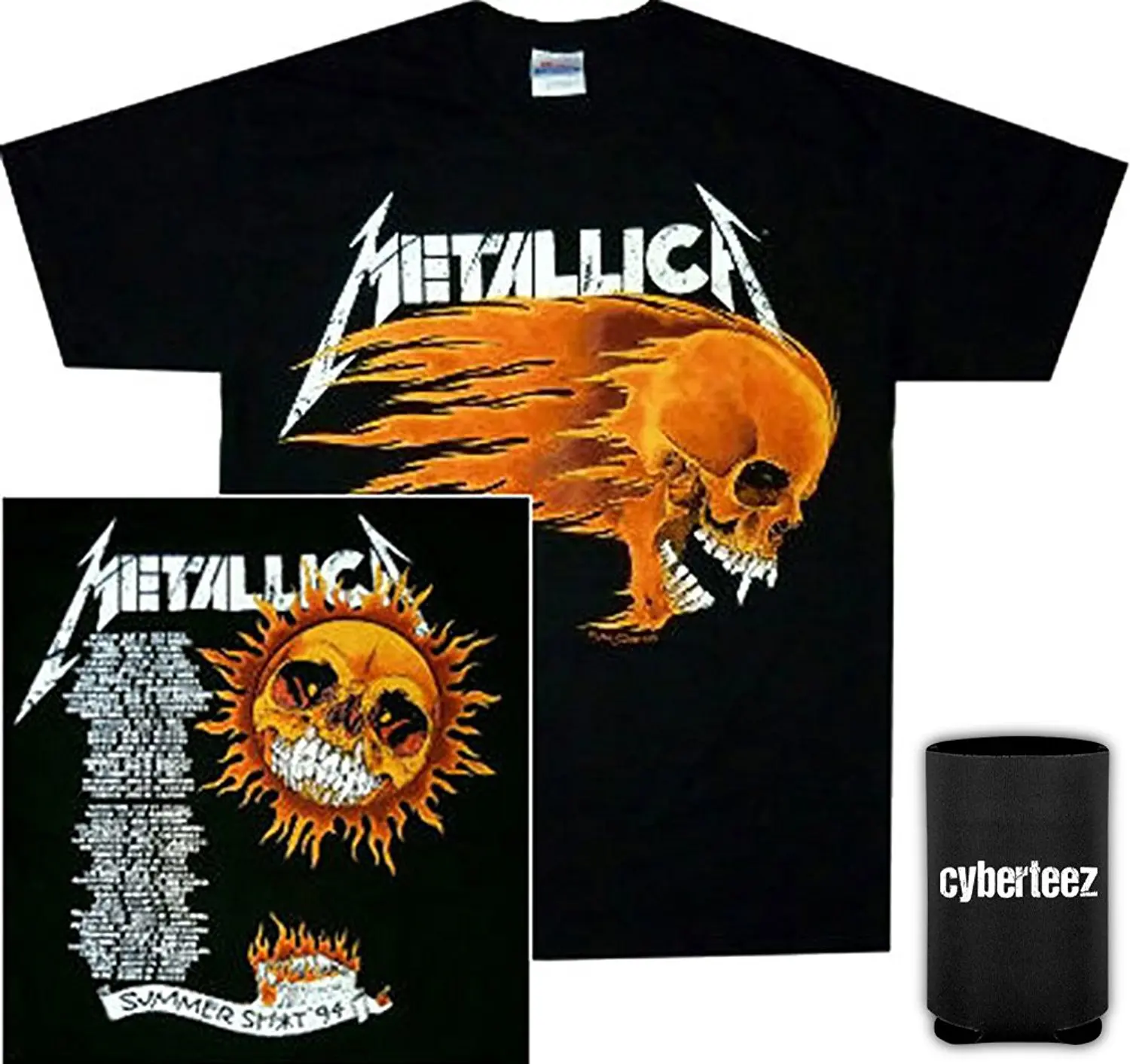 Metallica Flaming Sun Summer Tour 94 T 