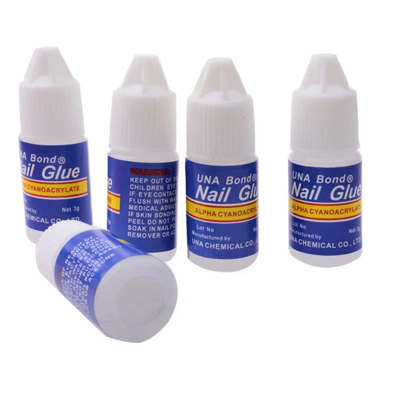 

2pc Nail Glue Fast-dry Adhesive Acrylic French Art False Tips 3D Decoration Glue Nail Rhinestone Makeup Cosmetic Tools