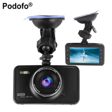 Podofo 3 «Car Камера видеорегистратор Новатэк 96220 DVRs dashcam парковка Регистраторы видеокамера HD 1080 P ИК Ночное видение черный ящик тире плотины