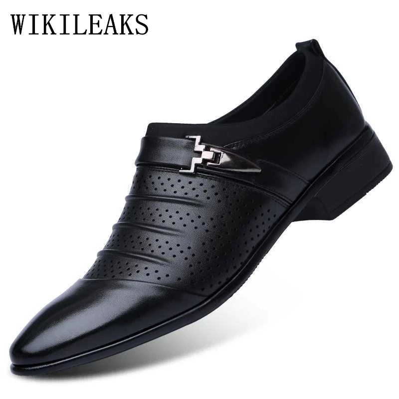 

Hollow out oxfords formal shoes mens leather wedding shoes black heren schoenen oxford shoes for men dress shoes 2019 loafers