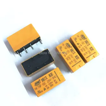 

5PCS HK19F-DC24V-SHG Relay 24VDC Solid State Relay 8pin Rele 24V Communication Relay HK19F-DC 24V -SHG High-Quality