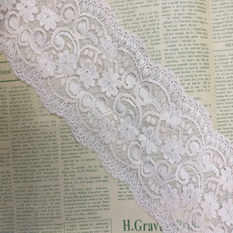 

White lace fabric ribbon decoration cute gift wrapping material multicolor