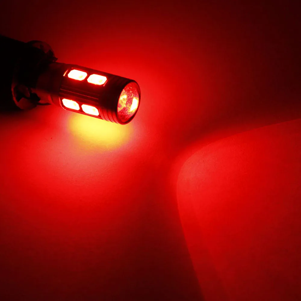 4 шт. светодиодный чистый белый 194 W5W 168 5730 10 SMD Canbus автомобиля светодиодный супер яркий для автоматического включения боковой сигнал светильник Светодиодные лампы 12v - Испускаемый цвет: Красный