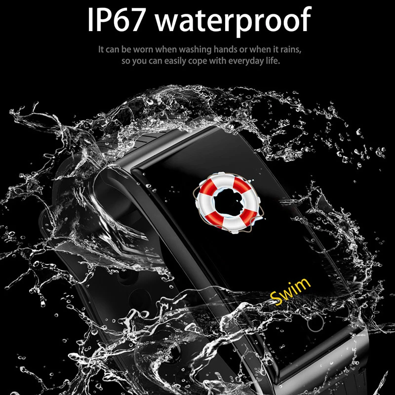 Цена Фитнес браслет F4 для мужчин и женщин, умный браслет, браслет, измеритель артериального давления, пульсометр, фитнес часы, шагомер, font b gps b font трекер, ...