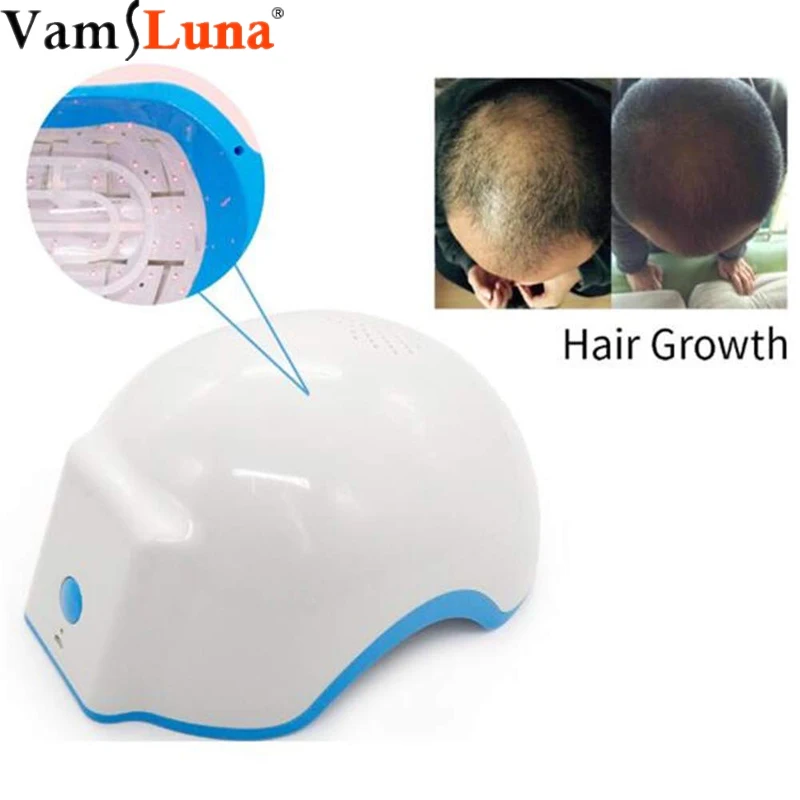 Hair LED Regrowth Rejuvenator Anti-Hair Loss Cap Hair Growth Helmet Stimulate Hair Follicle Regeneration 