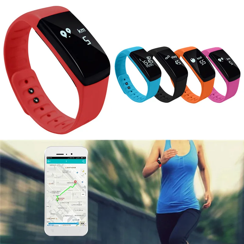 Часы SmartWatch сердечного ритма и мониторинг сна Фитнес браслет Универсальный