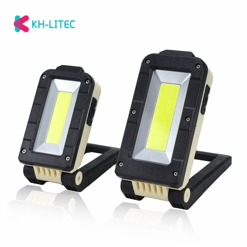 

USB Rechargeable Working Light 4 Modes Flashlight Torch COB Work Light Folding With Magnet Inspection Lamp For Outdoor Camping
