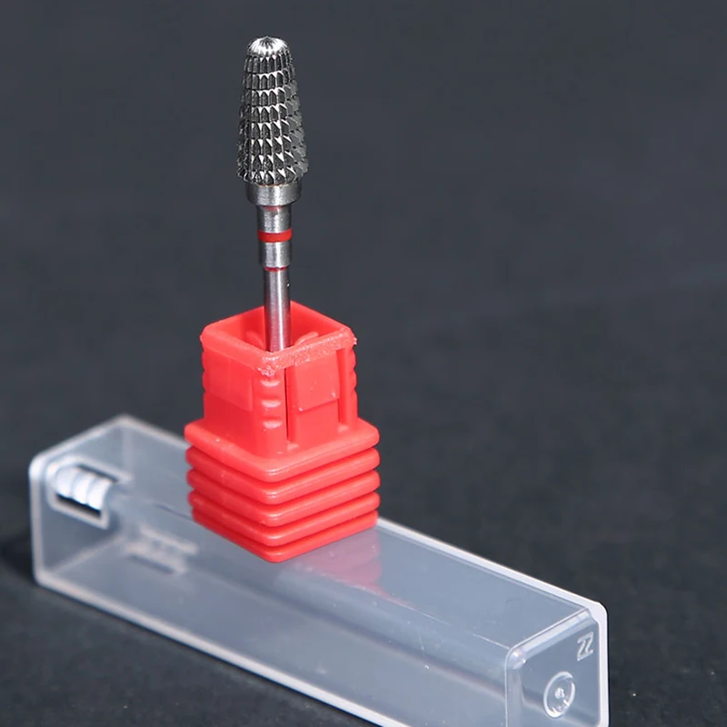 

2 PCS / Lots Nail Drill Bit 3/32" Tungsten Steel Drill Bit Carbide Nail Tool For Electric Manicure Drill