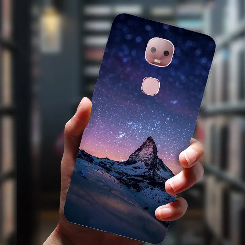 Мягкий чехол с полным покрытием для Leeco Le Pro 3 искусственным рисунком Звездное