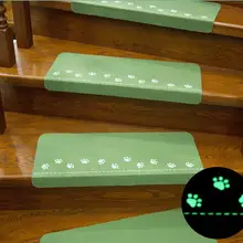 Ночной клей самоклеющийся ковер бытовой твердой древесины лестницы подушки шаг коврики в дверь общежития Нескользящие