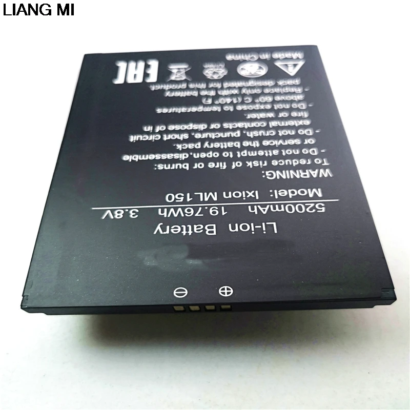 Новая батарея 3,8 V 5200mah Замена батареи для DEXP Ixion ML 150 ML150 AMPER M телефон с подставка для телефона в подарок