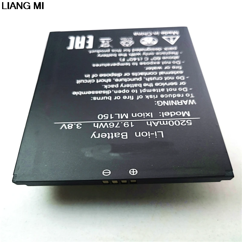 Новая батарея 3 8 V 5200mah Замена для DEXP Ixion ML 150 ML150 AMPER M телефон с подставка телефона в
