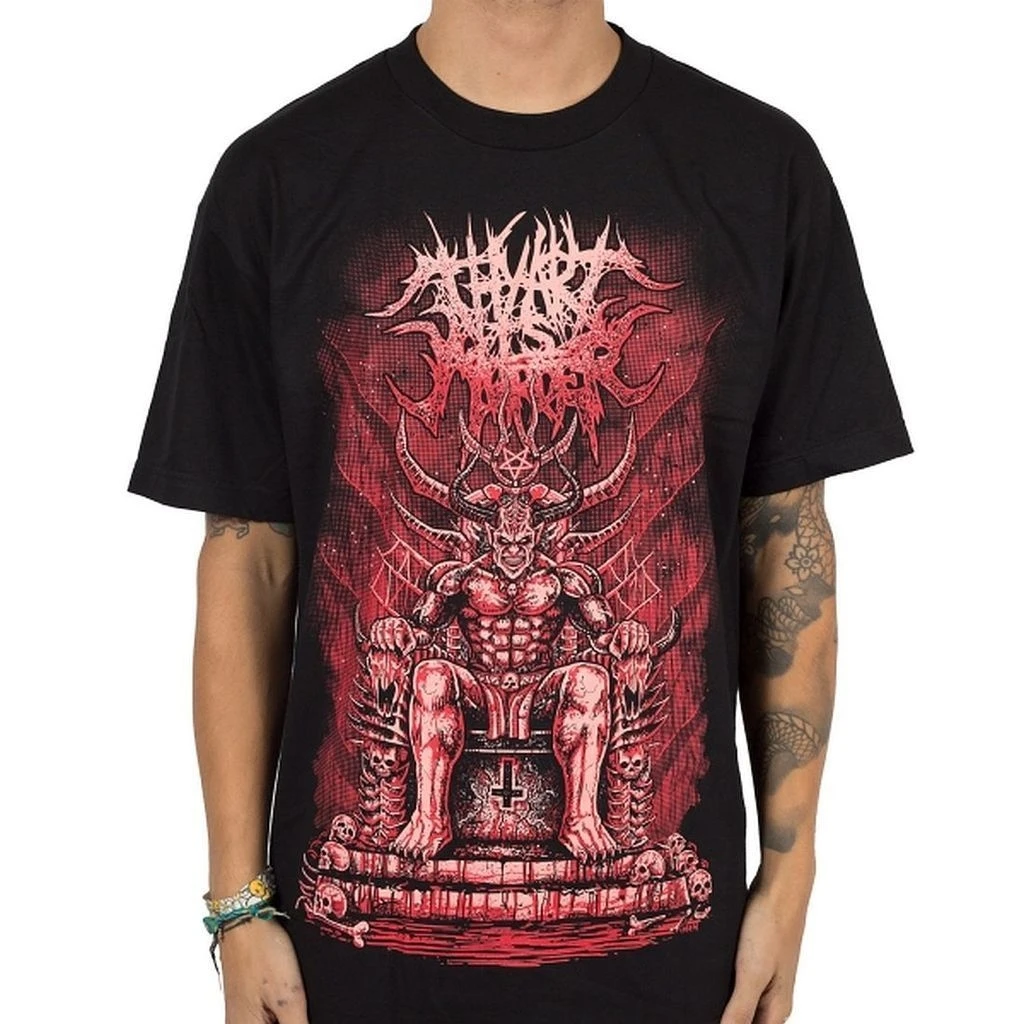 Thy Art Is Murder King Of Hell мужская летняя модная футболка | Мужская одежда