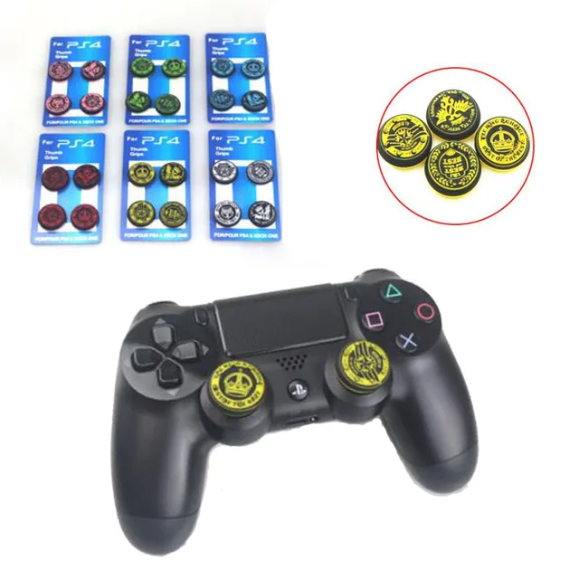 Best Offers New Crown Gamepad Thumb Stick Grip Caps Joystick Cover For Sony PS3 PS4 Playstation Dualshock 3/4 Xbox One 360 Controller