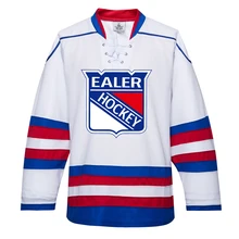 Ealer рейнджеров льда тренировочный хоккейный свитер с принтом ealer логотип,, на заказ, E035