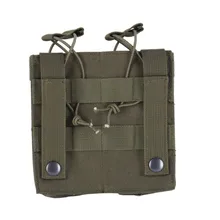 Тактический Двойной 600D нейлон Molle Mag Пистолетная обойма сумка Военная Боевая сумка для обоймы