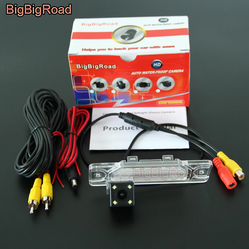 

BigBigRoad For Infiniti QX70 QX FX FX35 FX37 Car Rear View Reverse Backup Camera HD CCD Night Vision parking camera waterproof