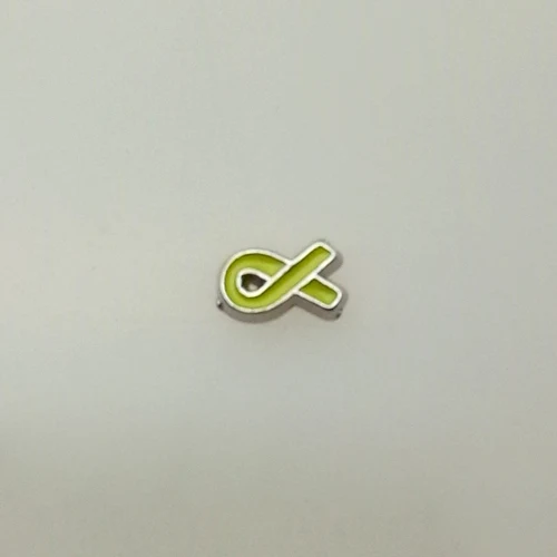 

Tea green ribbon floating living memory Charms
