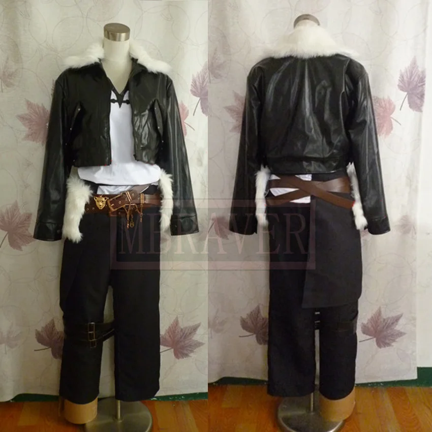 

Final Fantasy VIII Squall Leonhart Cosplay Costume Custom Made Any Size