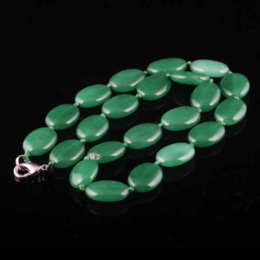 

Natural Stone Necklace Egg Shape Beads Red Agates Necklaces for Women Girls Gift Bead Size13X18mm 6x8mm Length 18 inches