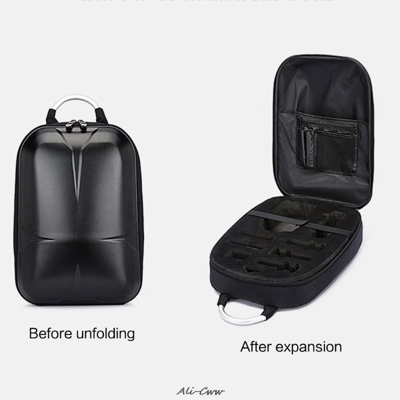Черный Водонепроницаемый жесткий корпус ПК рюкзак сумка для хранения для Xiaomi FIMI X8 SE RC Квадрокоптер дроны аксессуары