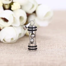 Настоящий натуральный молдавит Gibeon Железный метеорит драгоценный камень 925 стерлингового серебра два круглых бусины форма кулон 24x8 мм 8 г AAAAA