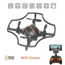 Eboyu f19w 2.4 ГГц Мультикоптер Дрон Wi-Fi FPV-системы 0.3mp Камера w/высота Удержание RC Мини Quadcopter селфи карман drone RTF