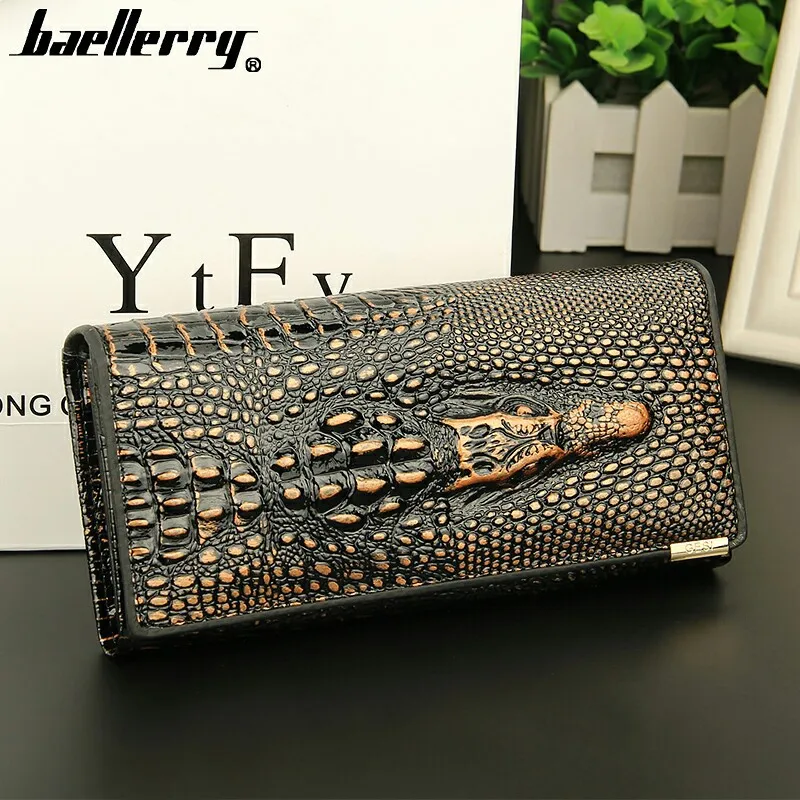 silber rot gold Baellerry Frauen Kupplungen los blau Leder 50 Teile Schwarzes orange Brieftasche Dame Geldbörsen PqTH6OP