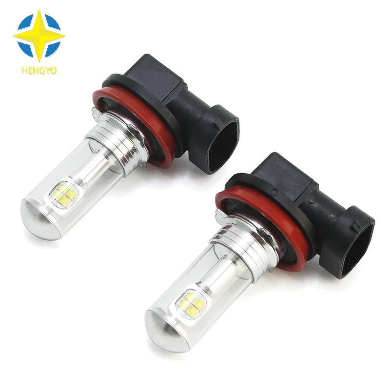 2x h11 40W LED For Samsung High Power 8SMD With Lens 9~24V Car Auto Brake Light Turn Signal DRL Lamp | Автомобили и мотоциклы