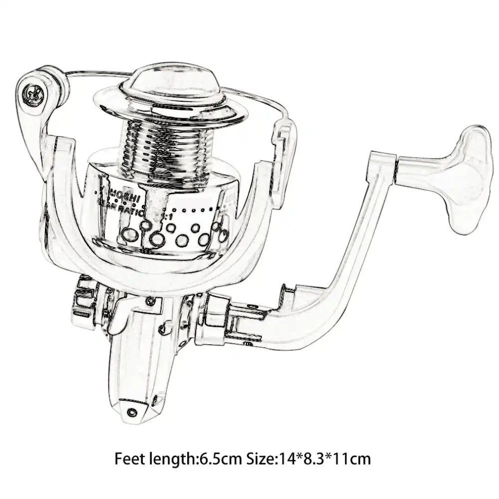 Yolo Sc Series Plastic Electroplating Fishing Reel 8bb Bearing Spinning Reel Hand Reels For Sea Pod Rock Fishing Newest Spinning Reel Fishing Reelreel Series Aliexpress