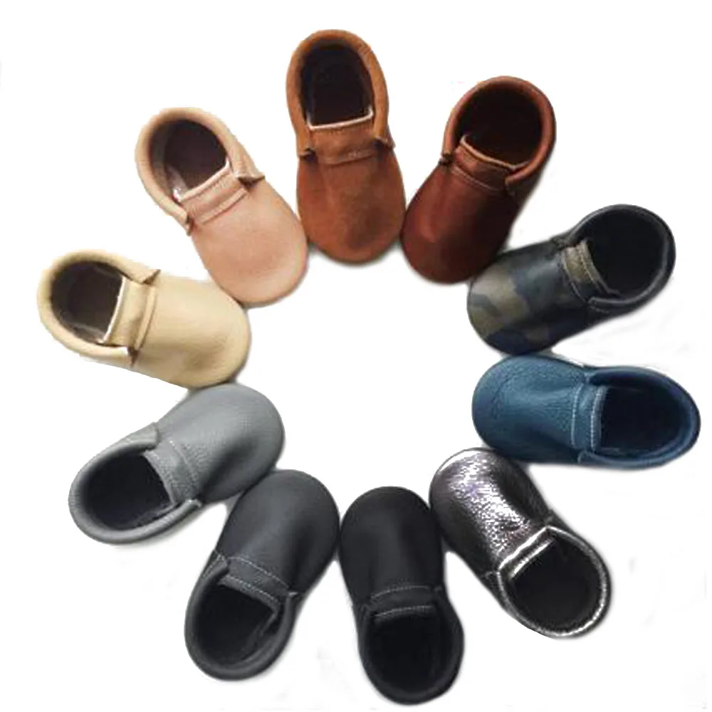 

2021 Newborn Genuine Leather Baby Moccasins shoes girls First Walker kids boys shoes baby schoenen