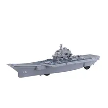 Aircraft Carrier Toy Plastic Cultivate Interest Collection Decoration Grey Indoor Military Model Gift Kids Desk