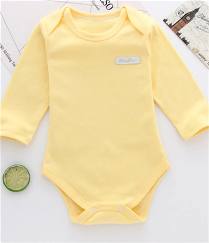Spring Winter Baby Bodysuits For Baby Girls Cotton Clothes Long Sleeves