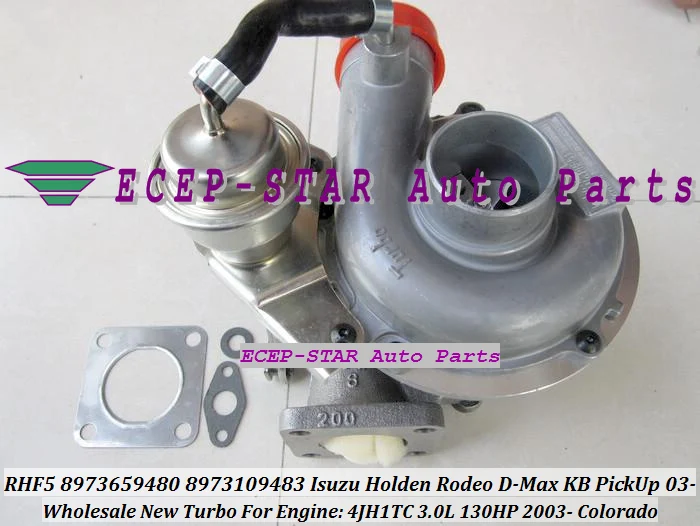 RHF5 8973659480 8973109483 VB430093 24123A турбо для ISUZU Holden Rodeo D-Max KB пикап Колорадо 03- 4JH1TC 8973544234 л |