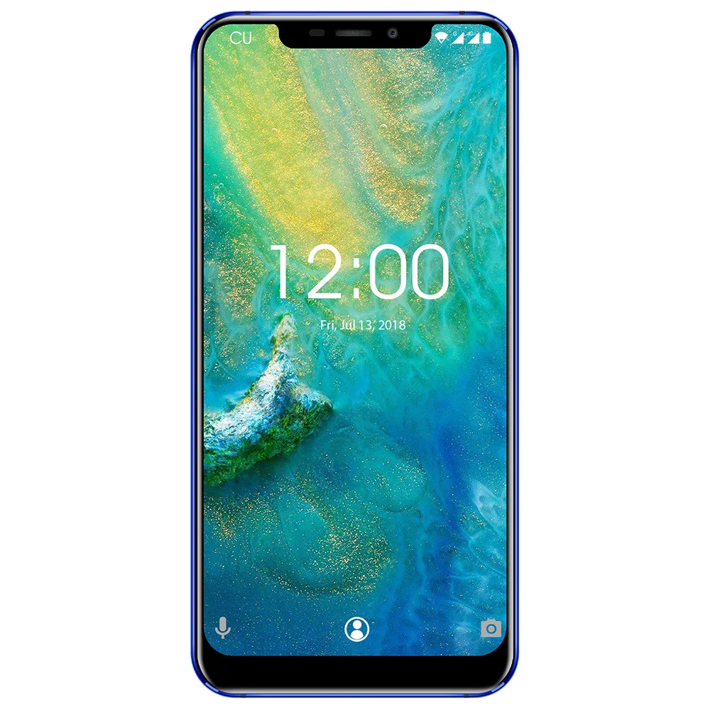 Смартфон OUKITEL U23 4G 6 18 дюймов Android 8 1 MTK 6763T Восьмиядерный 2 0 ГГц ГБ ОЗУ 64 Гб ПЗУ 16.0MP +