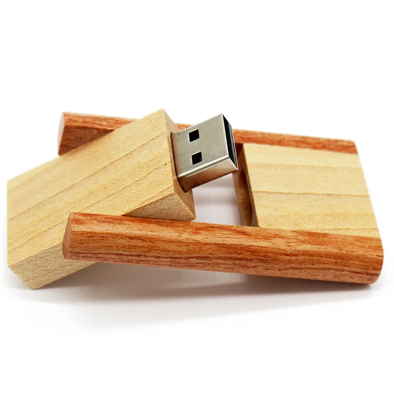 BiNFUL свадебные подарки деревянный USB флэш-накопитель орех USB 2,0 деревянный логотип гравировка usb палка - Цвет: Rose wood