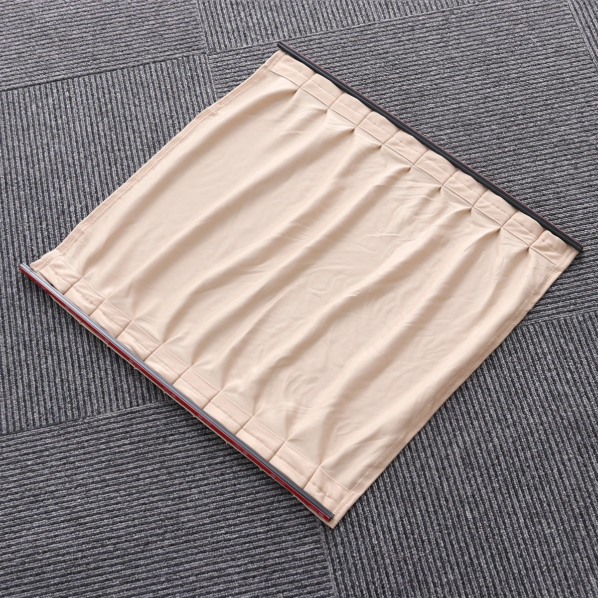 

2pcs Car Auto Side Window UV Protection Curtain Car Slidable Window Shield (Beige)